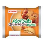 メロンパンの皮でくるみ入りキャラメルクリームを包んじゃいました 青森 工藤パン