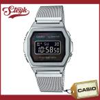 CASIO A1000M-1B カシオ 腕時計 デジタル スタンダード メンズ ブラック シルバー