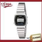 CASIO LA-670WA-1 カシオ 腕時計 デジタル スタンダード メンズ ブラック シルバー