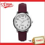 TIMEX TW2U96300 タイメックス 腕時計 アナログ Easy Reader レディース ホワイト レッド ボルドー