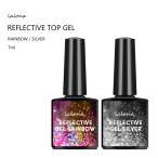 la low na[ LALONA ] non вытирание lifrektib верх гель ( 2 цвет ) ( 7ml ) гель ногти / фейерверк / ламе гель / бриллиант flash / Корея Kirakira ногти 