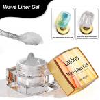 la low na[ LALONA ] wave подкладка гель ( прозрачный ) ( 3g ) гель ногти /biju- гель / non вытирание / детали установка гель / вода "губа" ru