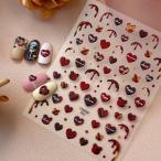 la low na[ LALONA ] Valentine шоколад наклейки на ногти ( Valentine ногти ) resin / нейл-арт / ногти / гель ногти / простой нейл-арт 