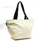 ★ エルベ シャプリエ 舟形 トートバッグ ハンドバッグ ナイロン ベージュ 中古 Bランク Herve Chapelier