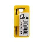 BONDHUS ボンダス 六角L形レンチ ショートタイプ 1/16 HLS1/16 #15803