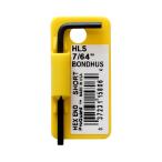 BONDHUS ボンダス 六角L形レンチ ショートタイプ 7/64 HLS7/64 #15806