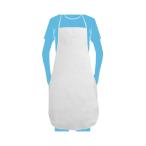 カヴァーワーク 不織布 エプロン 2枚入 F(フリーサイズ) ホワイト FT-903