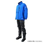 カヴァーワークレインウェア ストレッチ Sサイズ ブルー アクロスレイン 雨具 上下 AG-8000