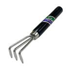 自然作 ミニクマデ クローム木柄 3本爪 721002 アークランズ