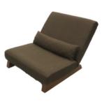 「送料無料」 ［ヤマト便］ 武田コーポレーション　クッション付　ローソファー　A6-KL75BR