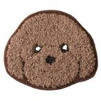 スミノエ チェアマット イヌカオ 35×41cm トイプー 「メーカー直送・代引不可・置配不可」