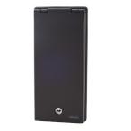 TERADA 壁コンセント用セキュリティカバー まもれーる・アルミスリムくん RDC50000DB ダークブラウン