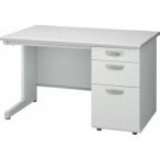 ライオン事務器 片袖机 ビジネスデスク EDシリーズ H700タイプ W1100×D700×H700mm ED-E117S-B