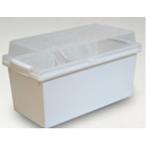 ライクイット 収納ボックス DVD・CD・BDケース シルキーホワイト 幅35.3×奥行17.2×高さ20.3cm 603087