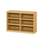 「メーカー直送　代引不可」「送料無料」「組立品」 大洋　オープンラック　幅90　高さ60cm　ナチュラル　エースラック　AR6090NA