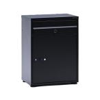 ショッピング宅配ボックス グリーンライフ ポスト一体型宅配ボックス レシーボ TRP-3465(MBK)