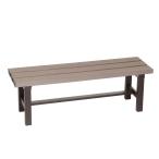  зеленый жизнь aluminium человеческий труд дерево скамья ширина 120cm размер EA-120J [ производитель прямая поставка * оплата при получении не возможно *. распределение не возможно ]