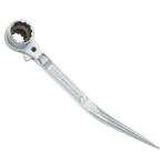 TOP　RM17×19CSN-BT　短ガチャ鳶仕様　コンパクトショートラチェッチレンチ