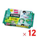 ショッピングトイレクイックル トイレクイックル ストロング エクストラハーブの香り つめかえ用 16枚 ×12個 セット販売