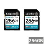 (2セット) キングストン SDカード SDXC SDG4 256GB Canvas Go! Plus Kingston SDXCカード SDカード UHS-I カメラ スマホ 並行輸入品
