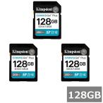 (3セット) キングストン SDカード SDXC SDG4 128GB Canvas Go! Plus Kingston SDXCカード SDカード UHS-I カメラ スマホ 並行輸入品