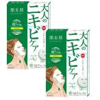 2個セット  肌美精 うるおい 浸透マスク アクネ 5枚入り ×2セット  集中ケア 乾燥 肌荒れ 美顔 にきび しっとりフェイスパック 保湿