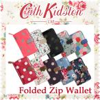 Cath Kidston キャスキッドソン 二つ折り財布 フォールドジップウォレット