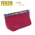 Yahoo! Yahoo!ショッピング(ヤフー ショッピング)フェイラー TT8 ラージポーチ 18×34 アイーダ ブラックチェリー 0127