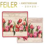 ショッピングフェイラー Feiler フェイラー ハンカチ アムステルダム Amsterdam 25cm×25cm