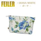 フェイラー TT9 コスメポーチ ダイアナホワイト Dianawhite 23cm×35cm