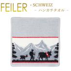 Feiler フェイラー ハンカチ スイス Schweiz 25cm×25cm