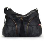 スキップホップ マザーズバッグ ブラック ゴールド