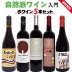 自然派ワイン入門セット 赤ワイン5本セット フランス イタリア スペイン ナチュラルワイン