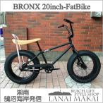 自転車 20BRONX-CUTOM MATTE BLACK シングルスピード ブロンクス ファットバイク レインボー 20インチ 極太タイヤ 通勤 通学 メンズ レディース