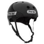 PRO-TEC OLD SCHOOL SKATE GLOSS BLACK 自転車 スポーツ スケートボード ヘルメット メンズ レディース ジュニア