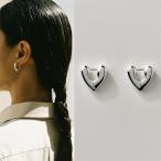ANNIKA INEZ アニカイネズ  SILVER SMALL HEART HOOP ピアス シルバー