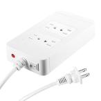 Yahoo! Yahoo!ショッピング(ヤフー ショッピング)ELECPRO 電源タップ USBコンセント 一括スイッチ付 4USBポート（各2.4A/5V） 急速充電 雷ガード 過負荷保護 1.8mコー ド （