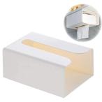 ティッシュケース 壁掛け ペーパーケース ティッシュボックスホルダー 多目的 ペーパータオル用 洗面所 ティッシュホルダー キッチン収納 壁付け 壁に