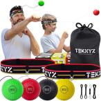 Yahoo! Yahoo!ショッピング(ヤフー ショッピング)TEKXYZ ボクシング リフレックスボール ファミリーパック | 調節可能なヘッドバンド2個 + 初心者反射ボール2個 + ベテランリフレックスボー