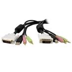 StarTech.com USB/¥Ç¥å¥¢¥ë¥ê¥ó¥¯DVI-DÍÑKVM¥±¡¼¥Ö¥ë 1.5m DVID4N1USB6