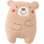 Yahoo! Yahoo!ショッピング(ヤフー ショッピング)日本製 オーガニックコットン ゆるくまちゃん 抱っこラトルにぎにぎ人形 鈴入り！アモローサマンマ amorosa mamma！ベビー 新生児用 おもち