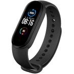 【日本語版】 NJ-Online Xiaomi Mi band 5 スマートウォッチ シャオミ 日本語アプリ 本体日本語表示 24時間心拍数 blue