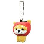 Yahoo! Yahoo!ショッピング(ヤフー ショッピング)旅するマメしば ぬいぐるみキーホルダー かわいい ぬいぐるみ ふわふわ 犬 柴犬 豆柴 おもちゃ 癒し （りんごバージョン）