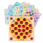 Yahoo! Yahoo!ショッピング(ヤフー ショッピング)Ms.0 てんとう虫 神経衰弱 8シート 16パターン付 記憶力ゲーム メモリーゲーム 知育玩具 モンテッソーリ教具 脳トレ パズル 木のおもちゃ