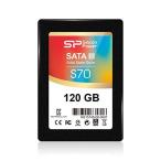 シリコンパワー SSD 120GB 2.5インチ 7mm SATA3 6Gb/s MLC S70シリーズ SP120GBSS3S70S25
