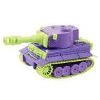 Yahoo! Yahoo!ショッピング(ヤフー ショッピング)童友社 カラフルキュートタンクシリーズ No.4 タイガー1 （ドイツ） 色分け済みプラモデル