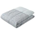 東京西川 ダウンケット (羽毛肌掛け布団) ブルー シングル ダックダウン85% 洗える 軽量 さらさらガーゼ クレセント KE09005011B