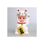 かぶりものキューピー 招き猫