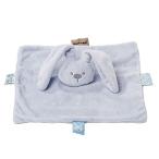 Nattou ナチュー Doudou Blue セキュリティブランケット ベビー用 ブランケット 安心毛布 ふわふわ スーパーソフト ぬいぐるみ付き