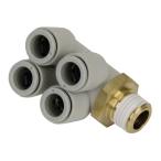 SK11(eske-11) одним движением труба соединительная муфта da bulb ланч универсальный патрубок 8mm шланг для R1/4 KQ2ZD08-02AS